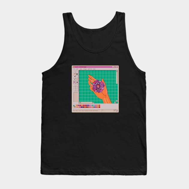 Nostalgic Beyblade Tank Top by Drank